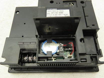 Mitsubishi GT1155QSBD 5.7" VGA Color Touch Panel 320x240p 24vdc Graphic Terminal