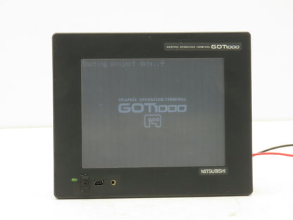 Mitsubishi GT1155QSBD 5.7" VGA Color Touch Panel 320x240p 24vdc Graphic Terminal