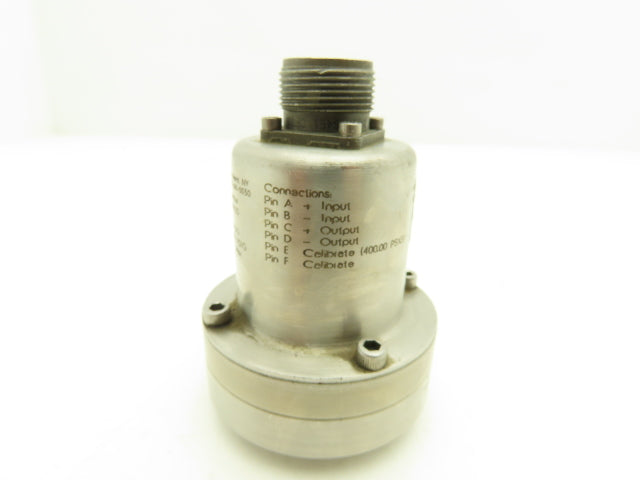 Viatran 1042AU2BRA20 Pressure Transducer 500 PSIG 15 VDC