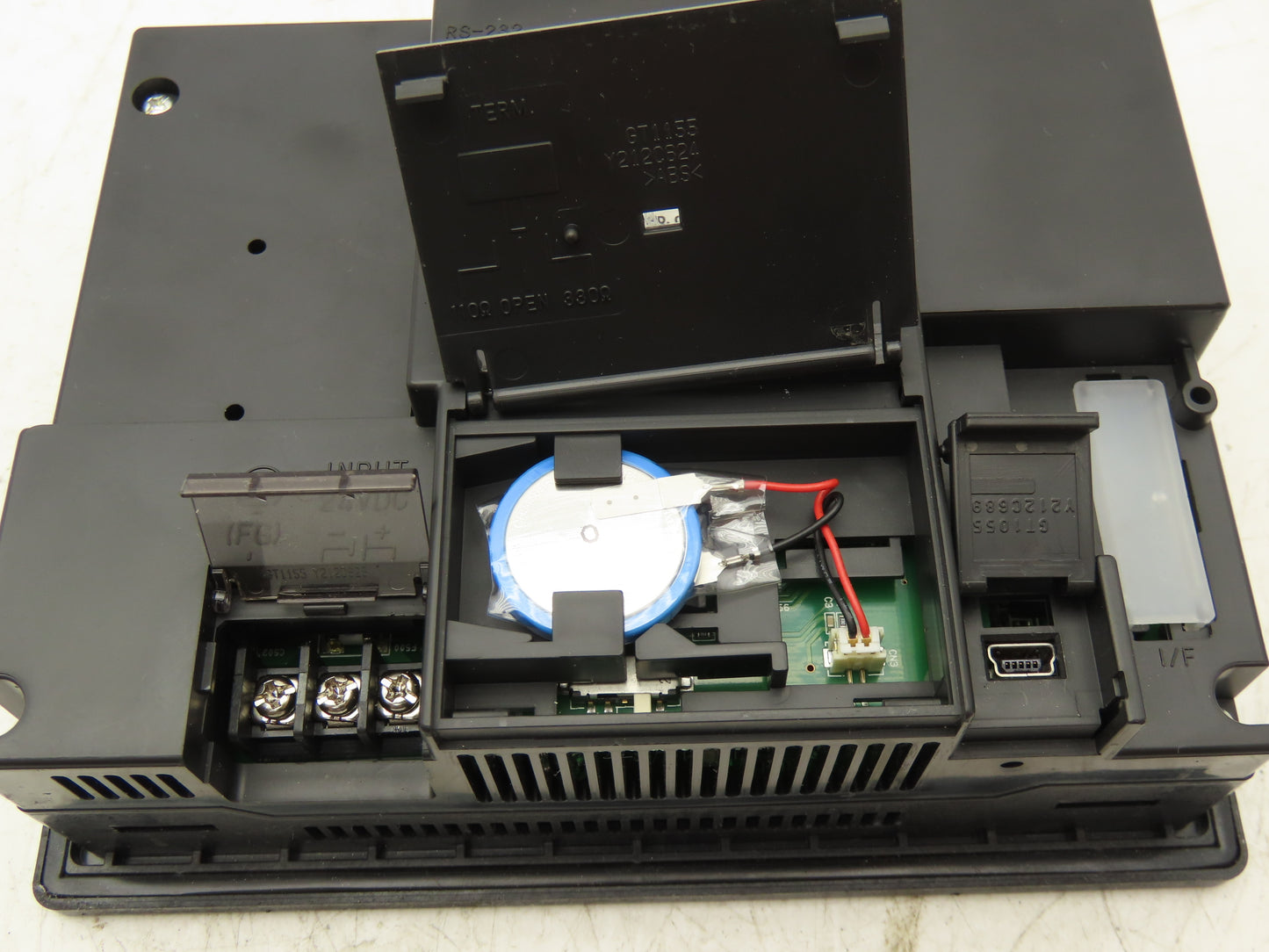 Mitsubishi GT1055QSBD 5.7" VGA Color Touch Panel 320x240p 24vdc Graphic Terminal