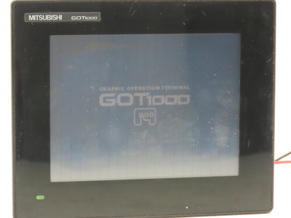 Mitsubishi GT1055QSBD 5.7" VGA Color Touch Panel 320x240p 24vdc Graphic Terminal