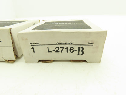 Cooper HALO Power-Trac Gimbal Ring Low Voltage Brass For MR16 Lot of 4