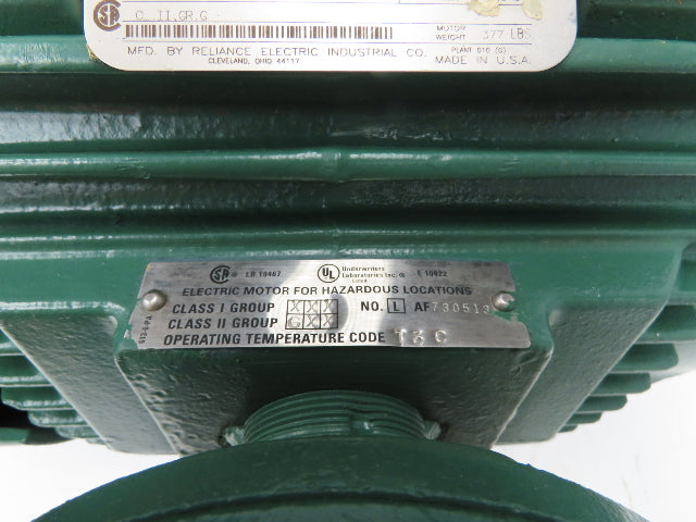 Reliance Electric Motor 4.4 / 10 Hp Dual Speed 1185 / 1750RPM 460V 3PH X256TC