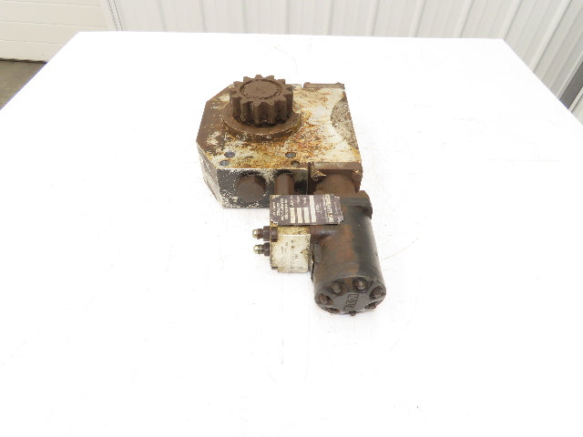 Rightline R065A-42-C Fork Rotator Hydraulic Pump Gearbox Drive Unit 65 ...