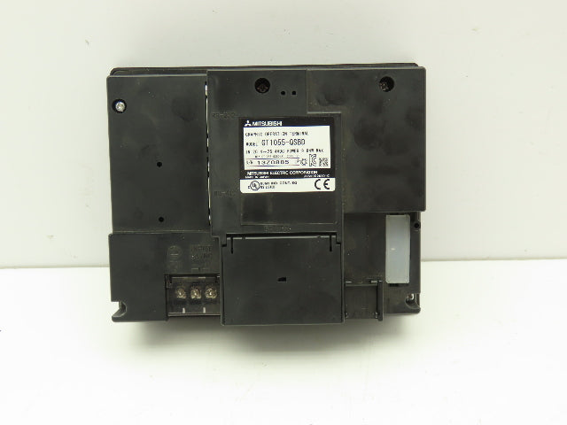 Mitsubishi GT1055QSBD 5.7" VGA Color Touch Panel 320x240p 24vdc Graphic Terminal