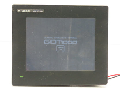 Mitsubishi GT1055QSBD 5.7" VGA Color Touch Panel 320x240p 24vdc Graphic Terminal