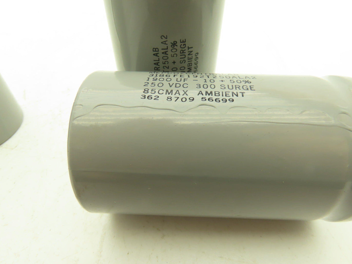 Mepco/Centralab 3186FE192T250ALA2 Capacitor 1900 uF 250 VDC 85C Lot of 5