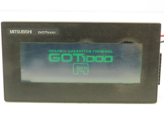 Mitsubishi GT1030HBD Touch Screen 4.5" STN Monochrome 288x96p 24vdc Tri-Color