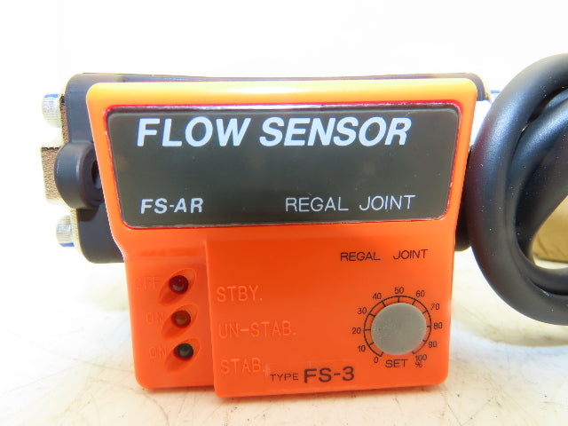 Regal Joint FS-310AR Flow Meter Sensor 24VDC 1/2" NPT Type FS-3
