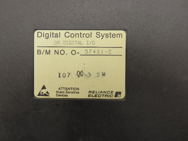 Reliance Electric O-57401-C Digital Drive Input Output Control System