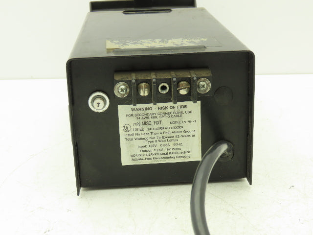 Evening Reflections LV 751-T Landscape Lighting LV Transformer Timer 13.6V 92W