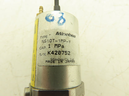 Minebea NS10T-1MP-Y Pressure Transducer Sensor 1MPa 3/8" NPT