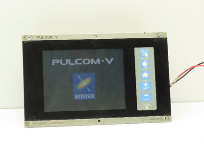 Accretech E-PV9P00 PULCOM-V Touch Panel Operator Interface 24V