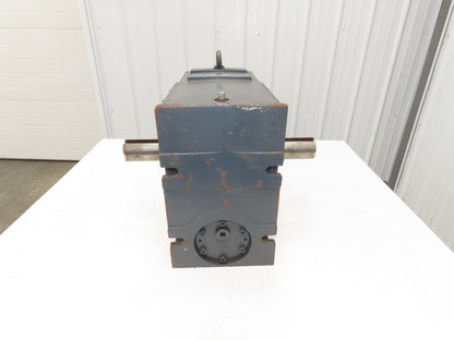 Emerson US Motors HWN2502S2B33XU213TC Gearbox 25:1 Reducer Dual Shaft 213TC