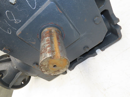 Emerson Browning HWN35B2S2B33XU213TCNM Gearbox 25:1 Reducer Dual Shaft 213TC