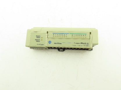 Allen Bradley 1791D-8B8P 8-Pt Input 8-Pt Output Block 24VDC Ser A Lot of 4