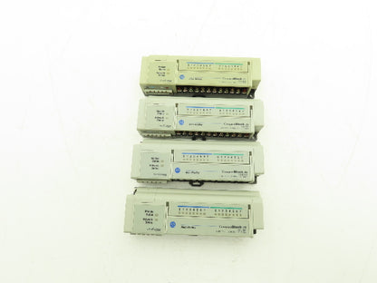 Allen Bradley 1791D-8B8P 8-Pt Input 8-Pt Output Block 24VDC Ser A Lot of 4