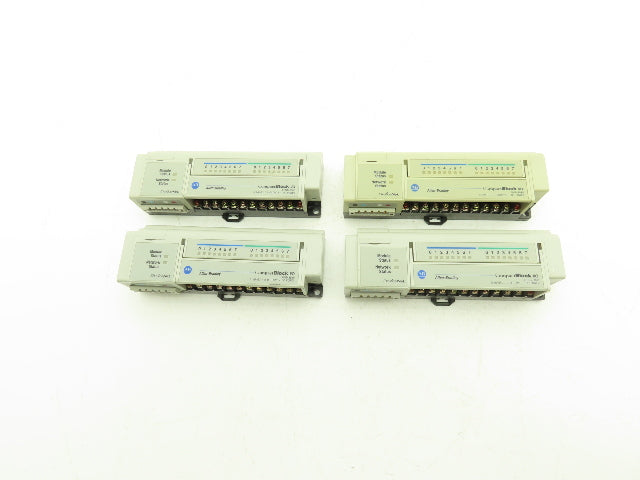 Allen Bradley 1791D-8B8P 8-Pt Input 8-Pt Output Block 24VDC Ser A Lot of 4