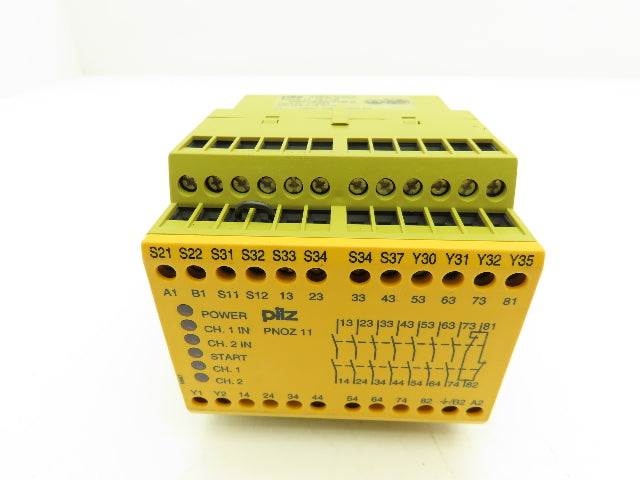 Pilz 774084 PNOZ 11 Safety Relay 115VAC 24VDC