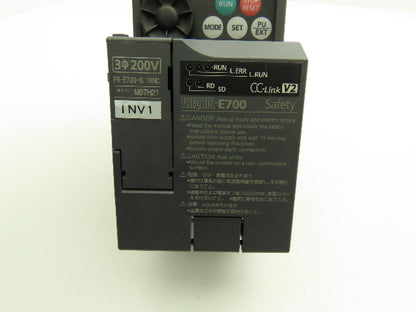 Mitsubishi FR-E720-0.1KNC Variable Frequency Drive Motor Inverter Control 0.1kW