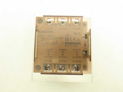 Omron G3PE-235B-3 Solid State Contactor Relay for 3-phase Heater