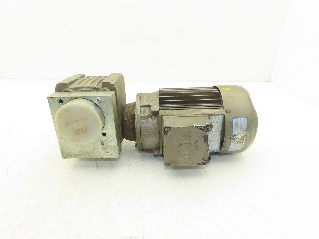 Schubert 4DF71B-4 Gearmotor 39:1 Ratio Reducer 43rpm .25kw 240/480VAC 3PH