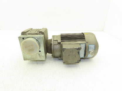 Schubert 4DF71B-4 Gearmotor 39:1 Ratio Reducer 43rpm .25kw 240/480VAC 3PH