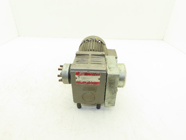 Schubert 4DF71B-4 Gearmotor 39:1 Ratio Reducer 43rpm .25kw 240/480VAC 3PH