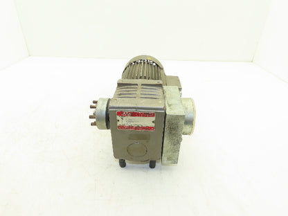 Schubert 4DF71B-4 Gearmotor 39:1 Ratio Reducer 43rpm .25kw 240/480VAC 3PH