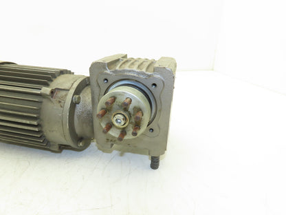 Schubert 4DF71B-4 Gearmotor 39:1 Ratio Reducer 43rpm .25kw 240/480VAC 3PH