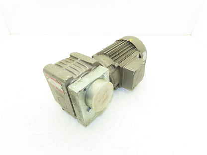 Schubert 4DF71B-4 Gearmotor 39:1 Ratio Reducer 43rpm .25kw 240/480VAC 3PH
