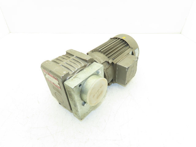 Schubert 4DF71B-4 Gearmotor 39:1 Ratio Reducer 43rpm .25kw 240/480VAC 3PH