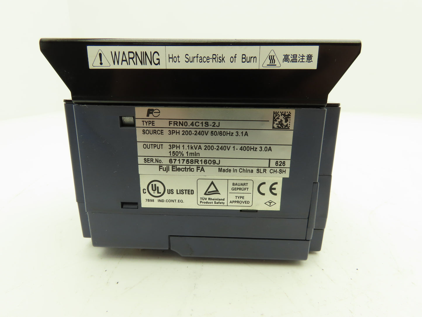 Fuji Electric FRN0.4C1S-2J Variable Frequency Drive Motor Inverter 0.4kW