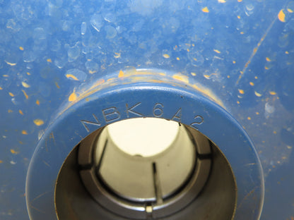 Miki Pulley NBK6A2 2-Groove V-Belt Pulley Sheave 6" OD Tapered 35mm Bushing