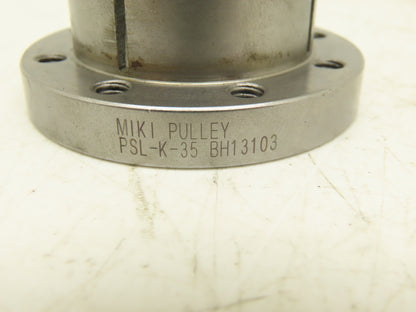 Miki Pulley NBK6A2 2-Groove V-Belt Pulley Sheave 6" OD Tapered 35mm Bushing