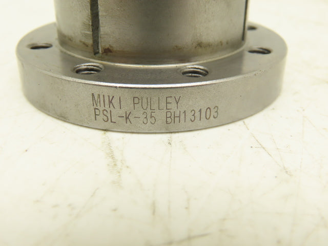 Miki Pulley NBK6A2 2-Groove V-Belt Pulley Sheave 6" OD Tapered 35mm Bushing