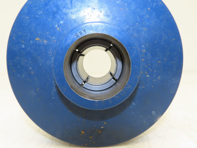 Miki Pulley NBK6A2 2-Groove V-Belt Pulley Sheave 6" OD Tapered 35mm Bushing