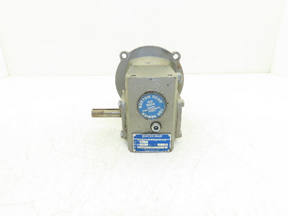 Boston Gear F71320B5J Worm Gearbox 20:1 Ratio Reducer .45Hp 88rpm RH 56C