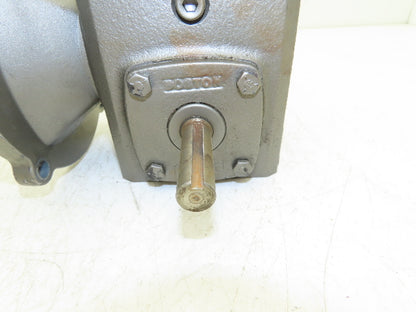 Boston Gear F71320B5J Worm Gearbox 20:1 Ratio Reducer .45Hp 88rpm RH 56C