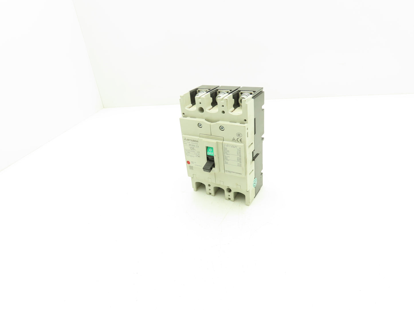 Mitsubishi Electric NV250-CV Circuit Breaker 125A 3Ph 600V