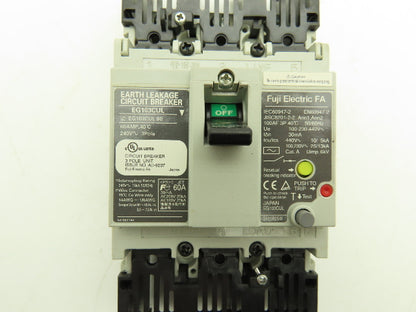 Mitsubishi Electric EG103CUL Circuit Breaker Earth Leakage 60A 100-440vac 3Pole