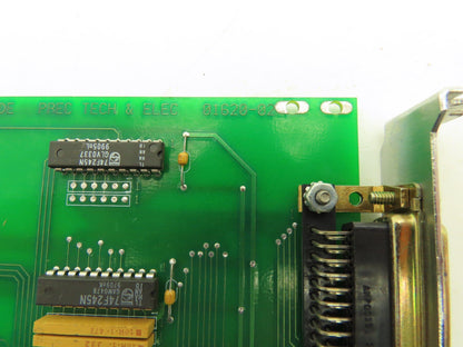 Prec Tech & Elec 01620-02 ISA Card PC Board 8-Bit