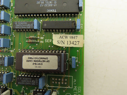 Solartron Metrology ACW 9847 DP Network Card 8-Bit ISA DPNWC1VO F6B2