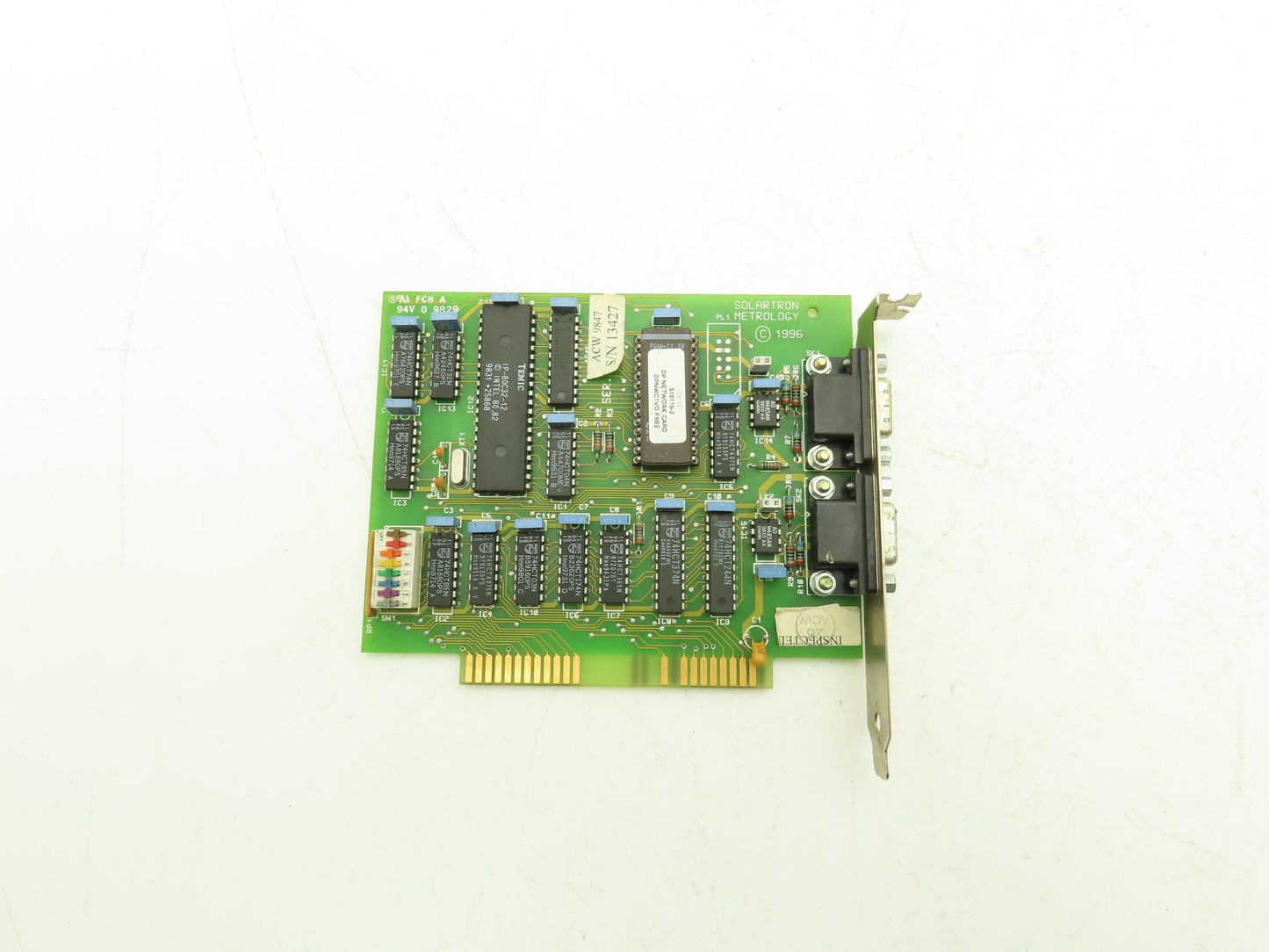 Solartron Metrology ACW 9847 DP Network Card 8-Bit ISA DPNWC1VO F6B2