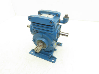 Cone Drive H020A055-5 Speed Reducer Gearbox 30:1 Ratio .92Hp 58rpm Dual Input