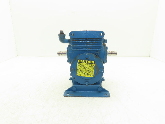 Cone Drive H020A055-5 Speed Reducer Gearbox 30:1 Ratio .92Hp 58rpm Dual Input