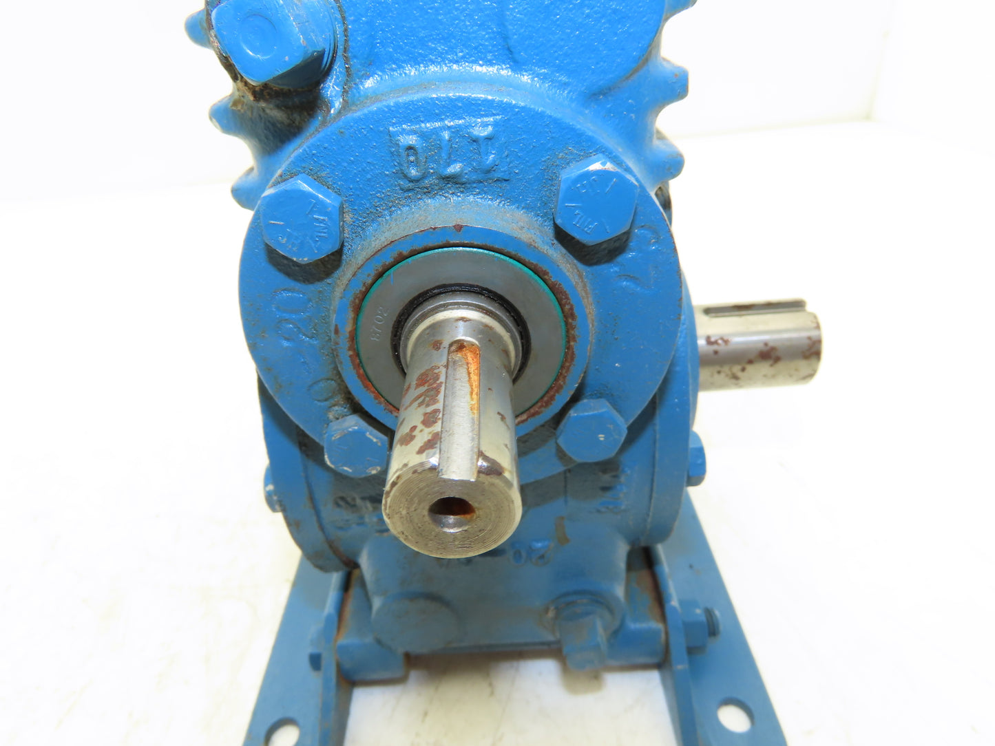 Cone Drive H020A055-5 Speed Reducer Gearbox 30:1 Ratio .92Hp 58rpm Dual Input