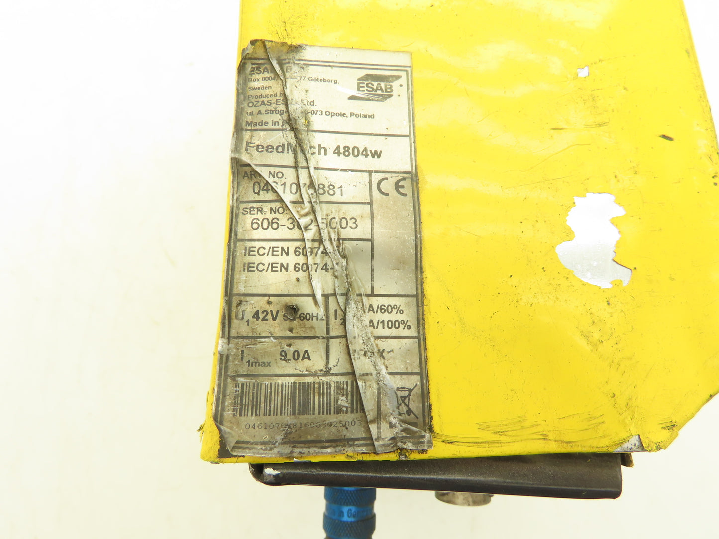 ESAB 4804W FeedMech Robot Wire Feeder Control Unit 0461070881