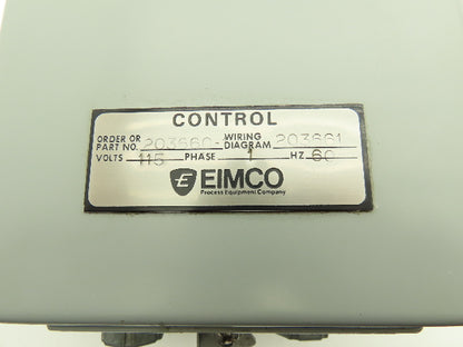 Eimco Process Equipment LPM 211 Current Transmitter 105-130vac 60Hz Control Box