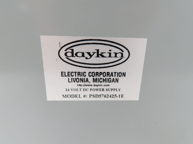 Daykin PSD5762425-1E 24VDC Power Supply 25 Amp Input 600V 3Ph